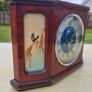 Antique Chinese table clock in a wooden case Image 3