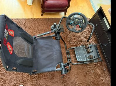 GT Lite Cockpit + Logitech G29 wheel