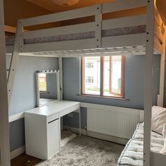 IKEA STORA Double Loft Bed 140 x 200 cm