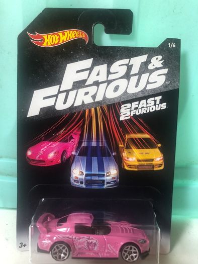 Fast and furious hot wheels