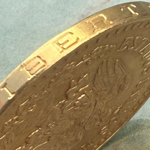 Mexican Gold 50 Pesos Coin 1947