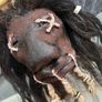 Shrunken Head Tribal Art Hanging Image 5