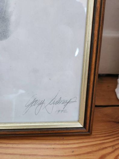 Gary Saderup sketch of Muhammad Ali