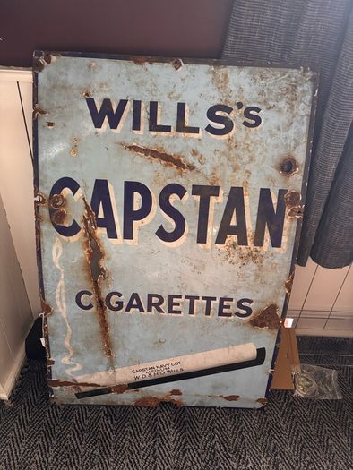 Wills Capstan sign