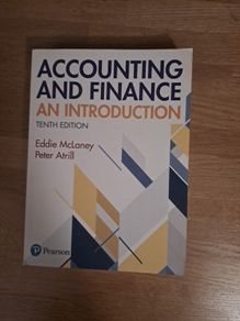 Accounting and finance