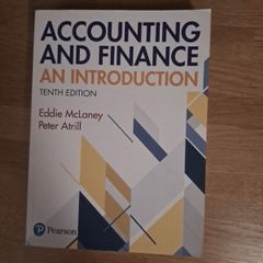 Accounting and finance