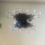 Glass dish splash design (approx 8 inches in width 2 inches high) Image 3