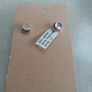New with tags Rose Quartz sterling silver stud earrings Image 3