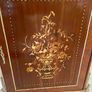 Very nice marquetry inlaid cabinet Image 5