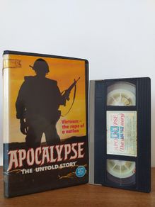 Apocalypse The Untold Story Vietnam - The Rape Of A Nation On VHS Video Cassette Tape On GO VIDEO Strictly Over 18's