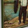 Vintage 3D Wall Plaque - Happy Day Fisherman Image 3