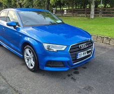 Audi A3 2019 Ara Blue S Line