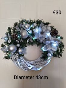 Christmas door wreath