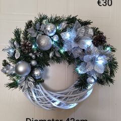 Christmas door wreath