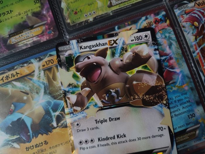 Kangaskhan EX ! Ultra Rare ! Half Art ! Flashfire Set ! 2014 ! Pokemon Card ! TCG !
