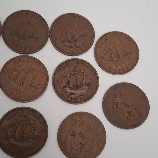 Old English Coin Lot