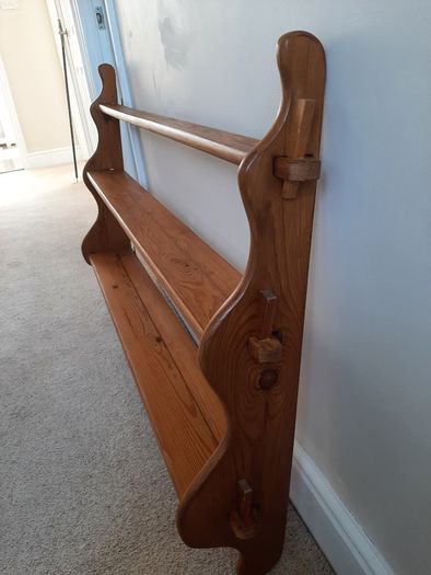 Pine Shelves.