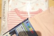 Sleepsuits and leggings bundle brand new in pack organic cotton