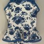 H&M baby swimsuit with peplum Age 1.5-2 EUC Image 2
