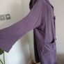 Mary Grant linen coat with hoodie Image 3