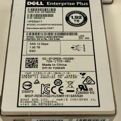 Dell Enterprise Plus 1.92tb Sas 12gbps Ssd Husmr1619ass200 P/n: 0b32212/ Tested