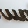 Vintage 925 Sterling Silver Lauren name Necklace Image 5