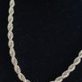 Unisex necklace Jewellery 14k Gold Plating 55cm Image 3