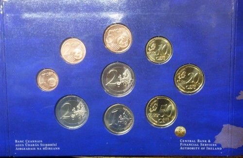 2007 Ireland Euro Coin Set - Treaty of Rome. 9 Coins. Uncirculated.