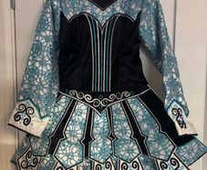 Irish Dancing Dress (approx size 12)