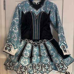 Irish Dancing Dress (approx size 12)
