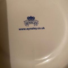 Aynsley Christmas Cups & Saucers