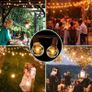 MASSIVE SALE Outdoor LED String Lights 36.5M/120FT, G40 Globe Patio Lights Energy Saving with 62 Bulbs(2 Spare), Waterproof Shatterproof Hanging Connectable Festoon Lights for Outside Garden Backyard MULTIPLE SIZES AVAILABLE Image 3