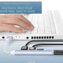Ultra Slim 4 Port USB Hub Metal Shell USB 3.0 Image 3