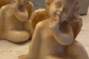 Shabby Chic Set of 2 Cherubs/ Fairies