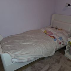 Ikea extendable children's bed.