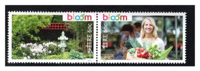 2014 Ireland Bloom Commemorative Stamps Mint Never Hinged (MNH)