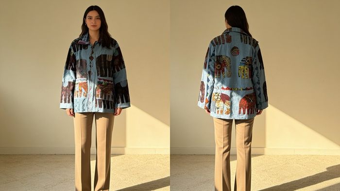 Handmade Cotton Patchwork Jacket