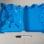 Vintage 1999 Pokemon Pikachu Nintendo Rose Art Plastic Carrying Case Image 7