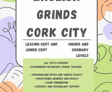 English Grinds, Cork City. LC and JC.