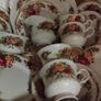 21piece Vintage Tea Set Image 3