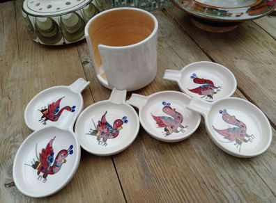 Vintage ashtray, ashtray set