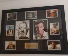 Obi-wan-kenobi autograph by actors star wars
