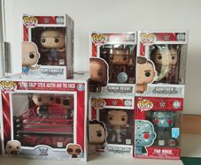 Funko Pop WWE Collection 6 Figures (Lot)