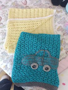 Handmade baby blanket