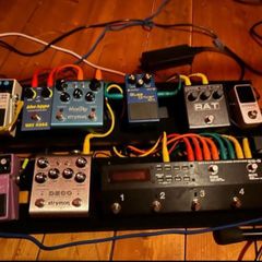 Guitar pedal clearout