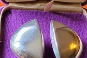 Silver earrings