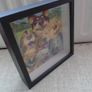 Dog picture, 3D picture, Box frame, Home decor, Gift Image 2