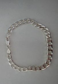Sterling silver Curb link