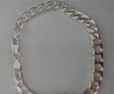 Sterling silver Curb link