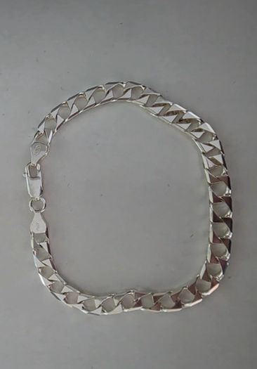 Sterling silver Curb link
